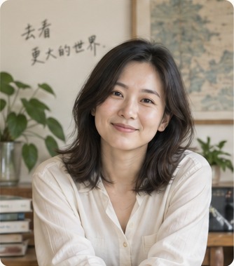旅行产品负责人的示意照片,非真实团队成员